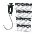 thumbnail image 1 of Abbracc 50 Pieces Tree Branch Hooks Greenhouse Fixing Clips Greenhouse Twist Clips with, 1 of 9