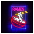 thumbnail image 1 of Letrero De Neón Ramen Time Para Decoración De Tiendas De Ramen, Póster Para Restaurante, Cocina 42cm30.5cm, 1 of 7