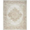 thumbnail image 3 of Nourison Grafix 3'9" x 5'9" Ivory Beige Vintage Indoor Rug, 3 of 8