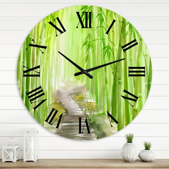 Designart 1 in Quartz Traditional Wall Clock