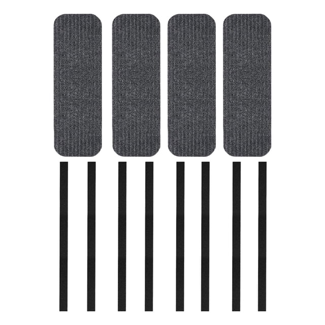 Almencla 4 Pieces RV Step Rugs RV Stair Carpet Keep Your RV Cleaner RV Step Covers Ladder 49.5cmx19cm