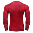 thumbnail image 1 of Guardurnaity Body Cómodo Respira libremente Corsé Algodón Absorbente Respetuoso con la piel Medias de manga larga Deporte al aire libre Elástico Whippy Camisetas Rojo, rojo> L L Guardurnaity AP013529-07, 1 of 6