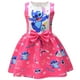 thumbnail image 4 of 2024 Disney Lilo & Stitch Kids For Girls Vestido Falda de película Lindo dibujo animado Stitch Vestidos de fiesta Lazo Niñas Vestidos casuales, 4 of 5