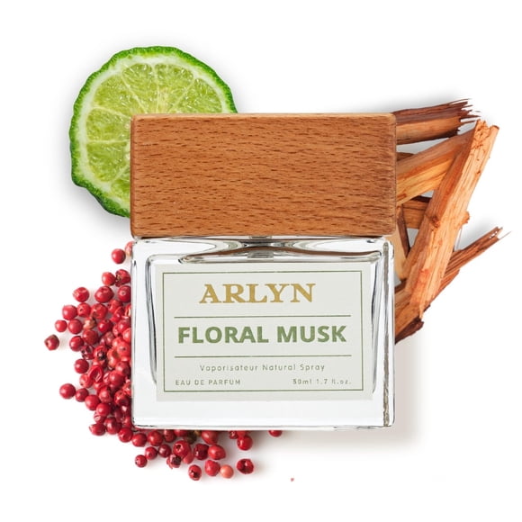 Perfume ARLYN Floral Musk Eau De Parfum, 50 ml, para hombre y mujer