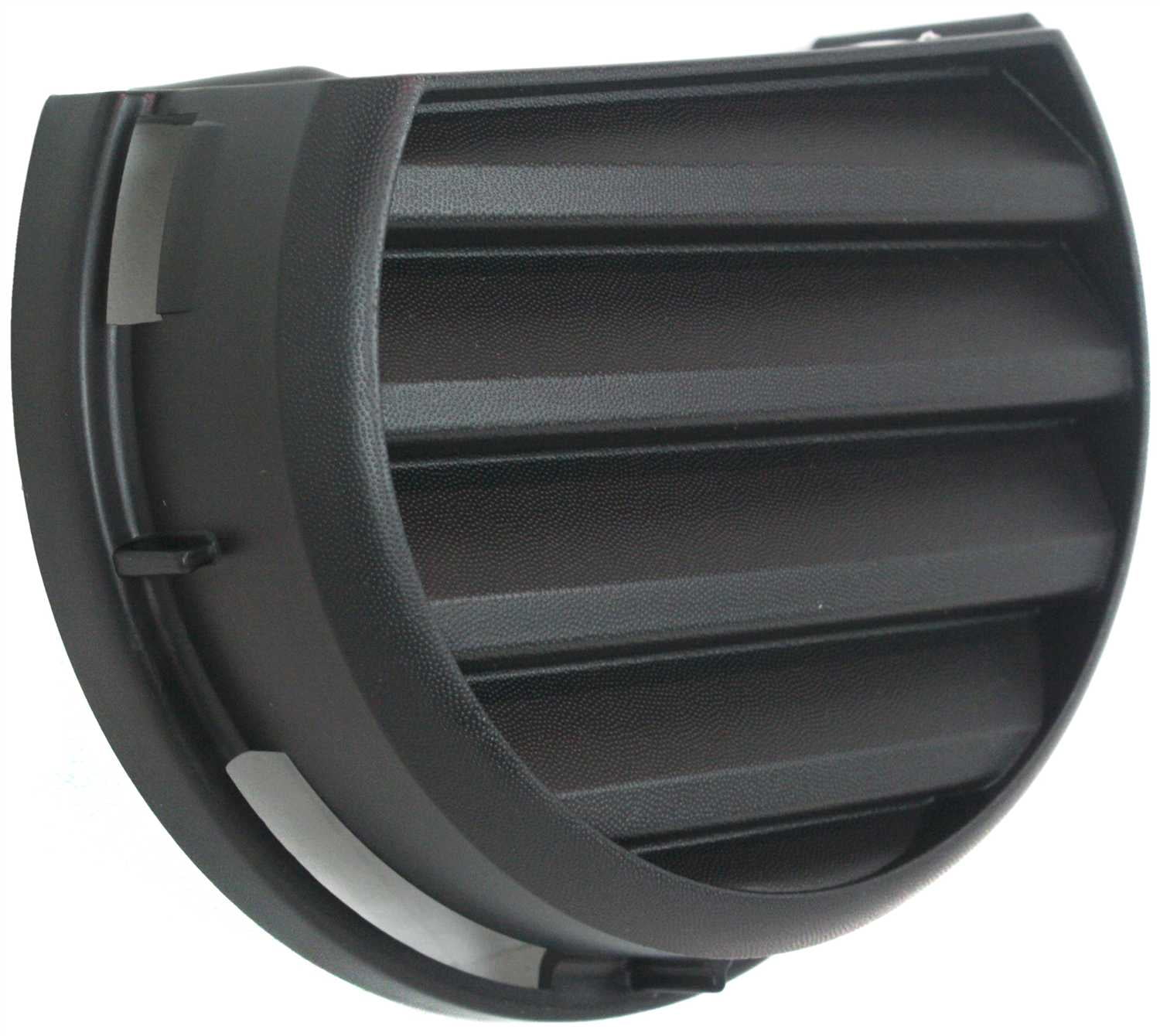 Fog Light Cover Compatible with 2006-2011 Chevrolet HHR Left Driver Textured Black