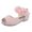 Pink, variant on LNMQLPDBS Little Girl Shoes Solid Color Tulle Floral Decoration Shoes Low Heel Flower Gir Wedding Party Dress Shoes Comfort Princess Shoes for Kids Toddler Girls Sandals Beige 2 Years