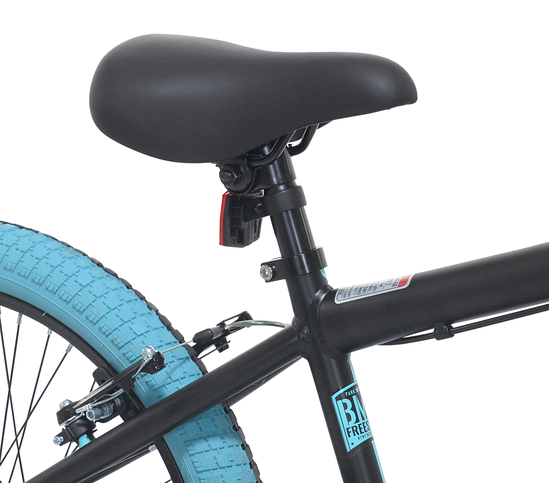 Kent Spector 20 in BMX Bicycle, Black and Teal photo 6