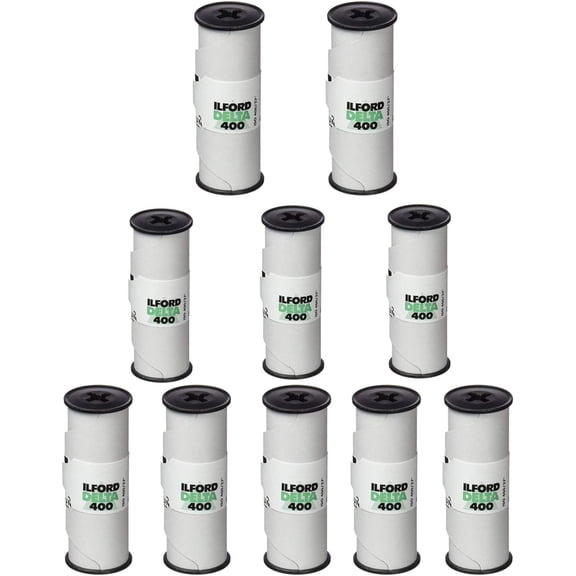 10 Rolls Ilford Delta 400 120 Film