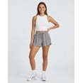 thumbnail image 2 of Real Essentials 4 Pack: Womens Flowy Dry Fit Running Short - Spandex Underneath Athletic Workout Gym Shorts (Plus Available), 2 of 6