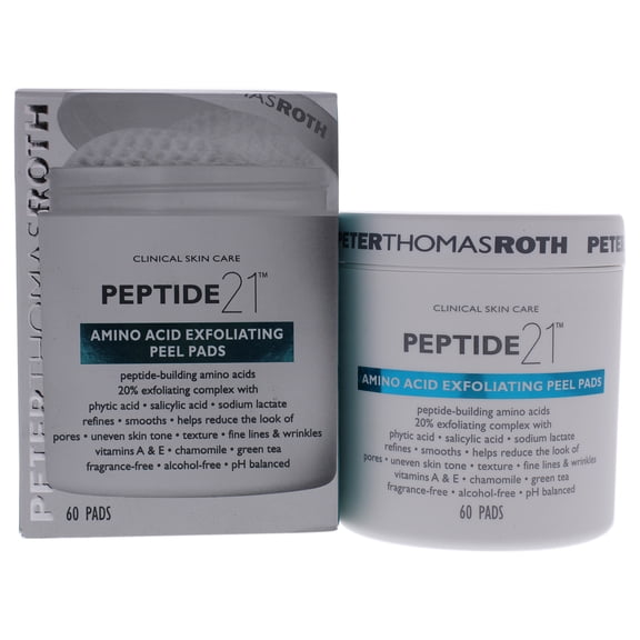 Almohadillas Peter Thomas Roth Peptide 21 Amino Acid Exfoliating Peel Pads Almohadillas Unisex 60 Count