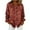 Red, variant on jobturf Button Down Shirts for Women Dressy Casual Sparkle Party Tops Lightweight Basic Tees Fall Winter Fashion Collared Long Sleeve Blouses