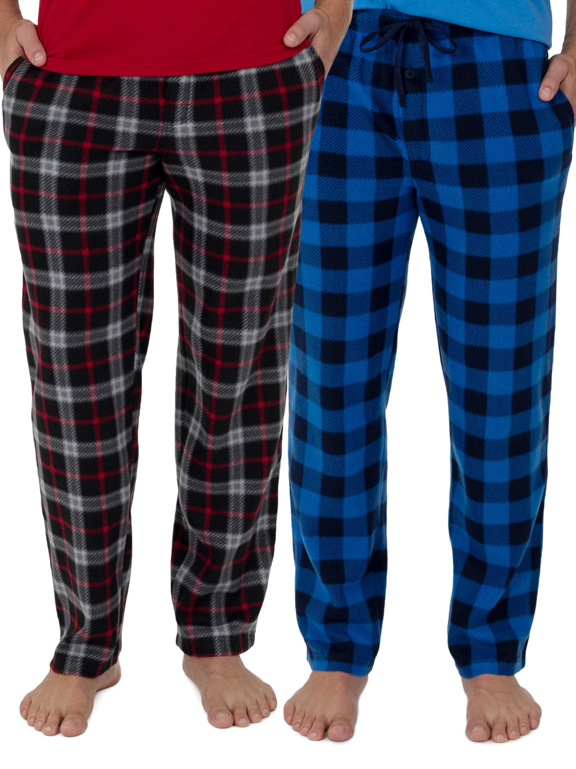 Mens Haigman 7090 Poly Cotton 2 Pack Pyjama Bottoms