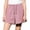 Purple, variant on SHTXOZHI Girls Sport Shorts Drawstring Elastic Waist Wide Leg Pants Casual Outdoor Contrast Trim Bottoms with Pockets