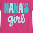 thumbnail image 3 of Instant Message - Nanas Girl - Toddler & Youth Girls Short Sleeve Graphic T-Shirt, 3 of 6