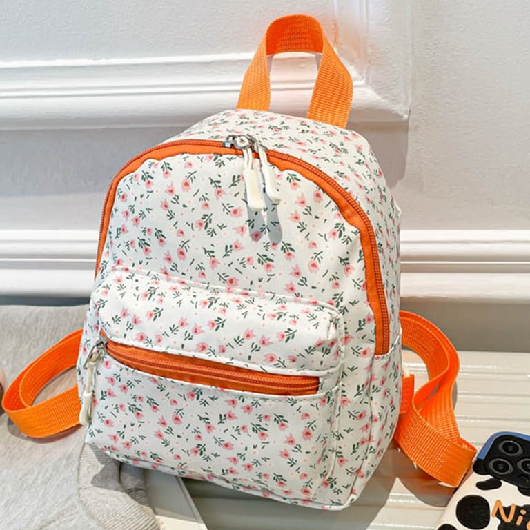 KGOTA Floral Mini Backpack Small Backpack Purse Travel 