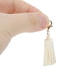 thumbnail image 3 of Accesorios de zapatos de moda, 1 par de encantos para agujetas con borlas, color beige, 3 of 5