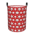 thumbnail image 1 of Fotbe Cute Baseball Cesto de Ropa con Asas, Cesto Impermeable de Gran Capacidad, Bolsa de Lavado para Dormitorio, Cesto de Ropa con Ruedas y Asas-Small, 1 of 6