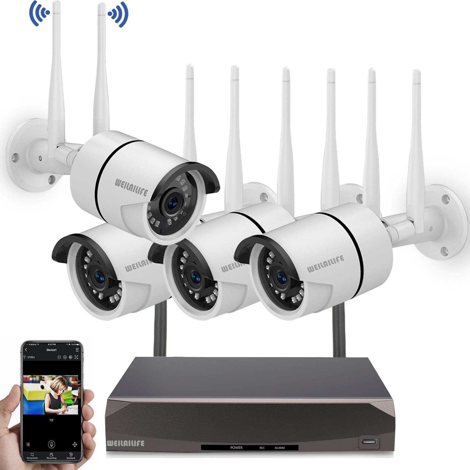Outdoor Security Wireless Security Camera System Amazon TP-Link