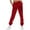 Red, variant on NTACZA Womens Fall Pants Black Workout Fleece Sweatpants Running Graphic Joggers Womens Trousers L