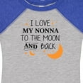 thumbnail image 4 of Inktastic I Love My Nonna to the Moon and Back Boys or Girls Baby Bodysuit, 4 of 5