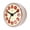 Style C, variant on WLPZXP Fogproof Bathroom Waterproof Clock ABS PVC Material Small Suction Wall Clock for Style B
