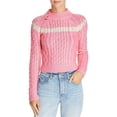 thumbnail image 1 of Preen Line Womens Jessica Knit Sweater, Pink, Small, 1 of 1