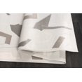 thumbnail image 5 of LaDole Rugs Cream Grey Brown Textured Modern Geometric Area Rug | Carpet For Living Room, Bedroom, Kitchen, Dining, Home Office Floor Décor, 5 of 5