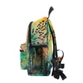 thumbnail image 4 of FORMRS Kids School Backpack with Front Zippered Pocket 12" Student Travel Daypack, Colorful Plants, 4 of 6