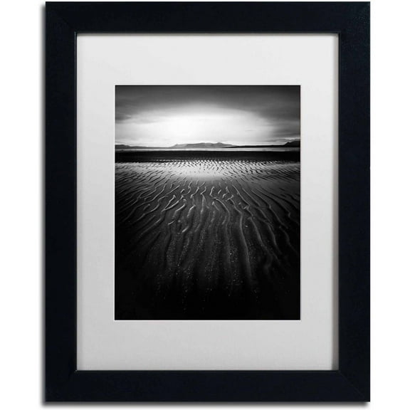Trademark Fine Art 'Black Magic' Canvas Art by Philippe Sainte-Laudy, White Matte, Black Frame
