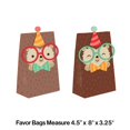 thumbnail image 2 of Creative Converting 345988 4.5 x 8 in. Hedgehog Party Paper Treat Bags - 96 Count, 2 of 2