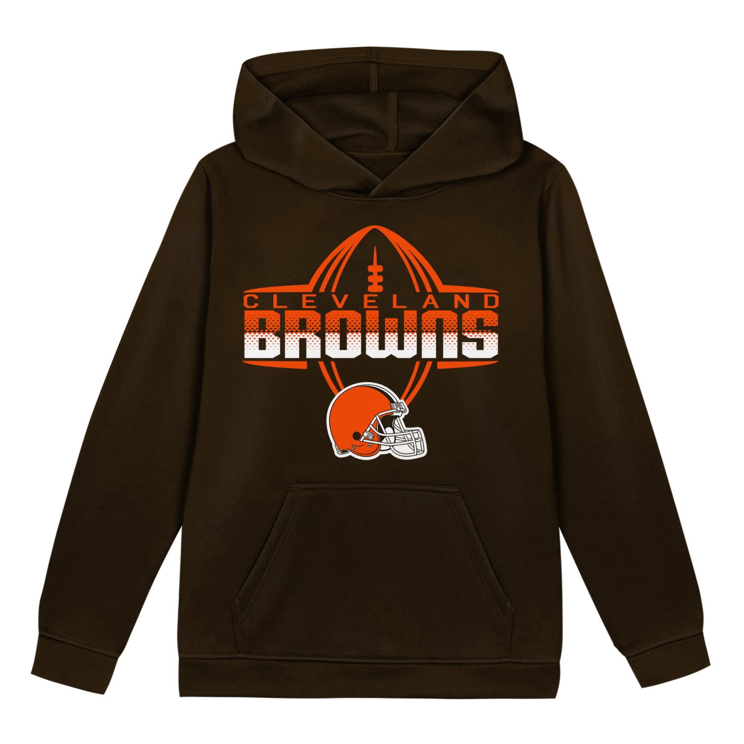 CLEVELAND BROWNS NFL Boys Hoodie Fleece Game Day Fan Apparel