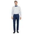 thumbnail image 6 of ZeGarie Men’s Tailored Fit Tuxedo Pants Separates, Made for Custom Tuxedo Sizing, 6 of 7