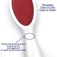 thumbnail image 2 of Portable Reusable Double Sided Magic Velvet Lint Brush, 2 of 6
