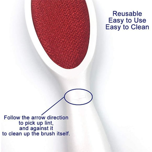 Lint Brush Magic Lint Removal Brush for Clothes, Double Sided Durable Garment Care