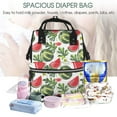 thumbnail image 5 of Pofeuu Watermelons Print Diaper Bag Backpack, Multifunction Travel Pack Maternity Baby Changing Bags, Large Capacity, Waterproof, 5 of 6