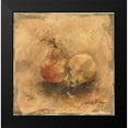 thumbnail image 2 of Hageman, Marilyn 15x15 Black Modern Framed Museum Art Print Titled - Gilted Pears, 2 of 5