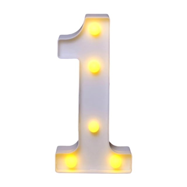 Cartón de espuma iluminado con LED para fiestas de cumpleaños, con luz personalizable para eventos y celebraciones