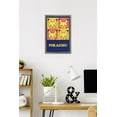 thumbnail image 2 of Pokémon: Pikachu Cutie Collection - Squares Wall Poster, 14.725" x 22.375" Framed, 2 of 5