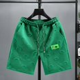 thumbnail image 2 of Pantalones cortos deportivos para hombre, pantalones cortos deportivos con gráficos para hombre, estilo anime, hip hop, de verano, de corte seco, venta al por mayor, ropa de calle de 3 cuartos, 2 of 5