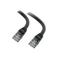 thumbnail image 1 of (UTP) Cat6 Ethernet CAT 6 Câble de Raccordement Réseau Non Blindé de 25 Pi - Noir - Câble de Raccordement - RJ-45 (M) à RJ-45 (M) - 25 Pi - - Moulé, Sans Raccord - Noir, 1 of 4