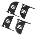 thumbnail image 4 of 4pcs Wall Mounted Self-adhesive Trash Bags Storage Rack Film Wrap Organizer Holder Kitchen Garbage Bag Storage Hook Black, 4 of 9