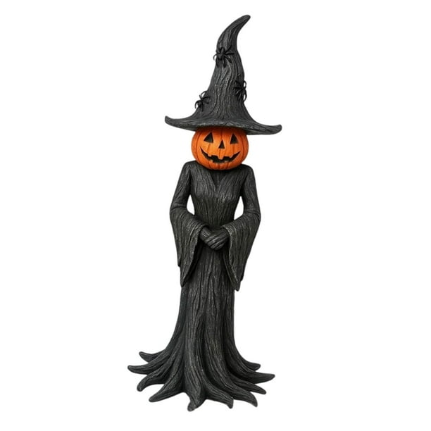 Figura de bruja,Artesanía con figuras de brujas para decoración de Halloween,Estante de escritorio con estatua decorativa para escritorio,Colección de estatuas pequeñas,decoración,regalo