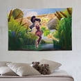 thumbnail image 6 of Tinker Bell Tapestry Wall Hanging Wall Art Decor Wall Tapestry for Living Room Bedroom Dorm 40"x60", 6 of 8