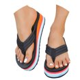 thumbnail image 3 of ibiyuan Flip Flops for Women Beach Womens Thong Sandals Non- TPR Sole Slippers for Women Indoor and Outdoor Cushioned Wide Toe Box Shoes Women, 3 of 8