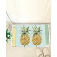 thumbnail image 4 of Indoor Doormat,Comfy Shaggy Mats for Bathroom Summer Tropical Pineapple Plush Floor Rugs Cozy Shag Doormat Carpets Indoor Entrance Decor Abstract Fruits Color Block, 4 of 6