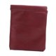 thumbnail image 2 of Bolsa de maquillaje de cuero sintético, pequeña, mini, de viaje, portátil, impermeable, organizador de joyas, estuche para lápiz labial, auriculares y Vino tinto 12x15cm, 2 of 8