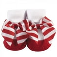 thumbnail image 5 of Hudson Baby Infant Girl Socks Boxed Giftset, Red White Stripe, One Size, 5 of 5