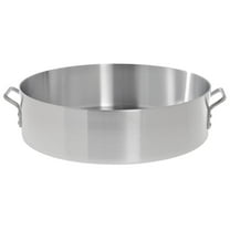 HUBERT 35 qt Aluminum Brazier - 21 7/10"Dia x 5 9/10"D