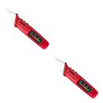 thumbnail image 1 of Kenally ANENG 12 V-1000 V pluma eléctrica sin contacto herramientas probador de voltaje Detector suministro hogar profesional reparación rojo Rojo 2piezas Kenally CBP318662, 1 of 5