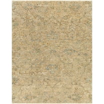 Hauteloom Donae Wool Living Room, Bedroom Area Rug - Traditional - Beige, DustySage, Mustard - 2' x 3'